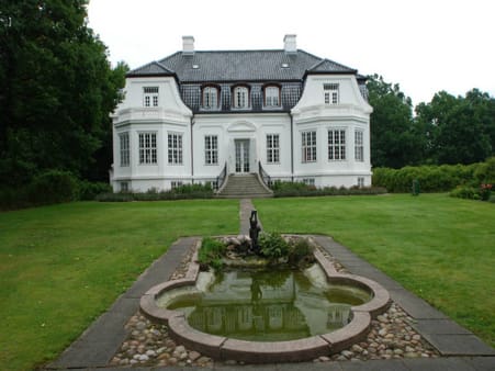 Hovedbygning i Baldersbæk plantage - opført af grosserer Holger Petersen
