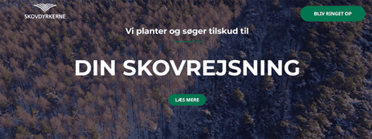 På Skovrejsning.dk kan man blive klogere om alt der vedrører skovrejsning.